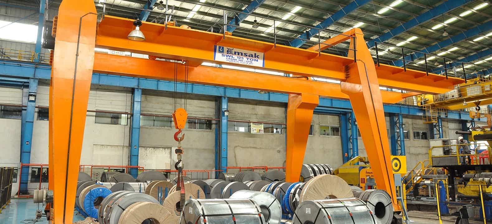 Overhead Crane Manufacturer Amsak Cranes Pvt Ltd